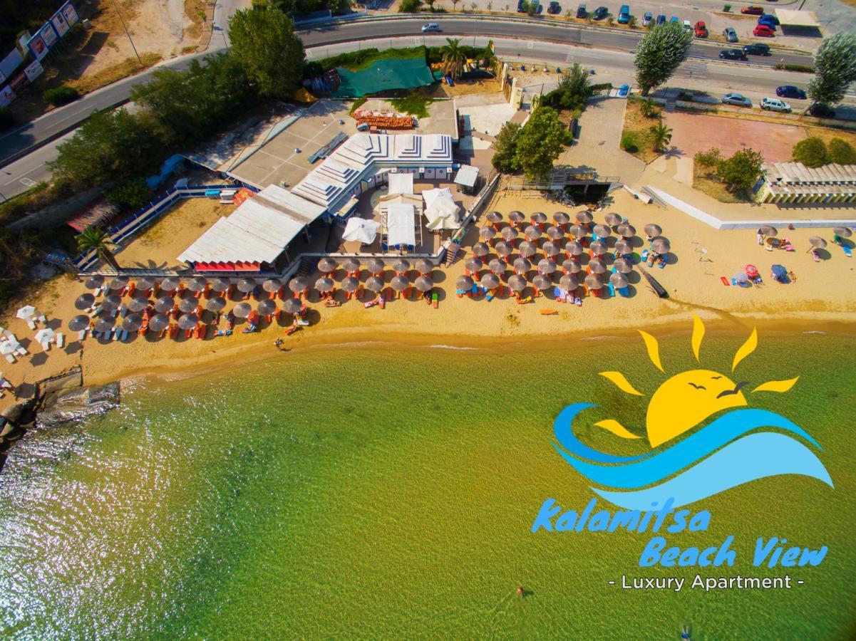 Kalamitsa Beach View Kavala Exterior photo