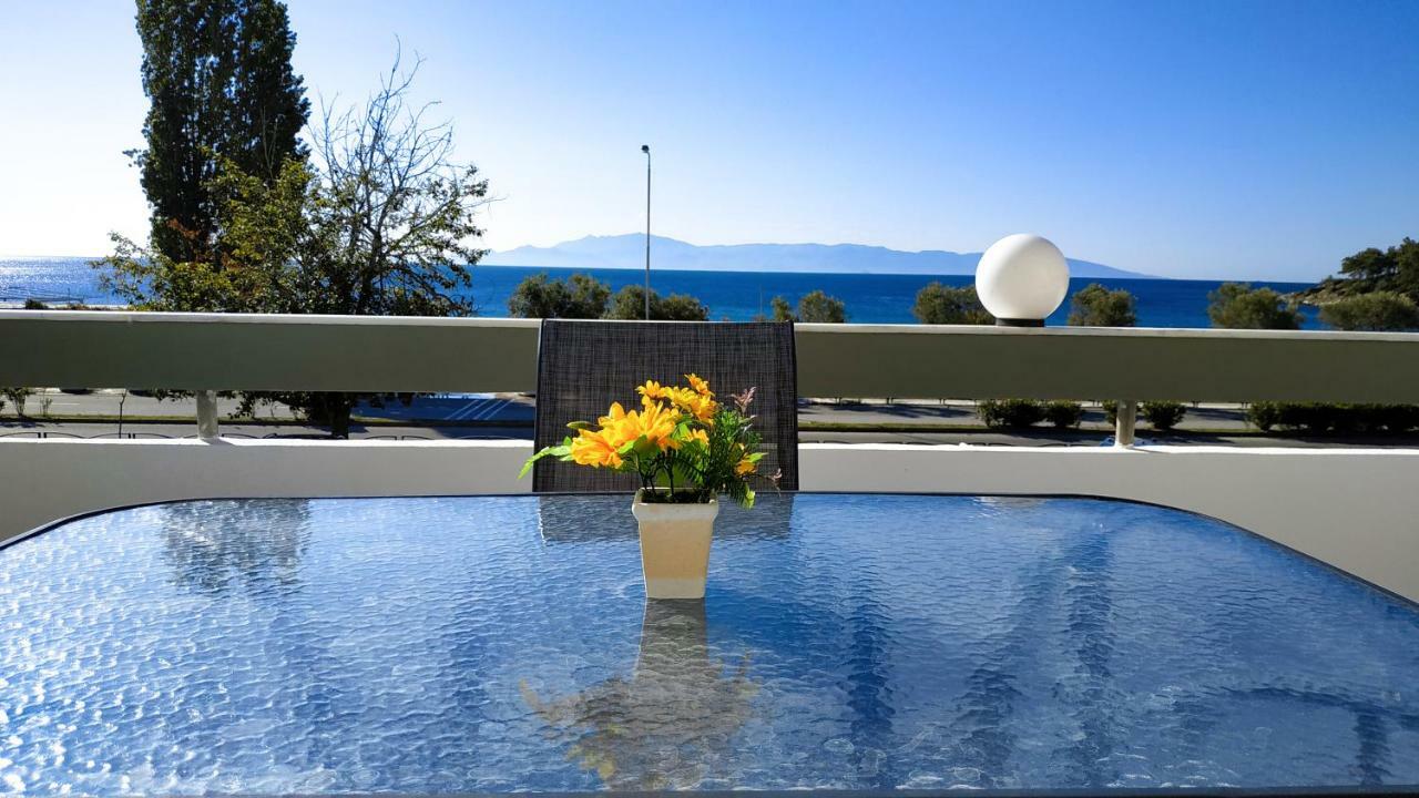 Kalamitsa Beach View Kavala Exterior photo